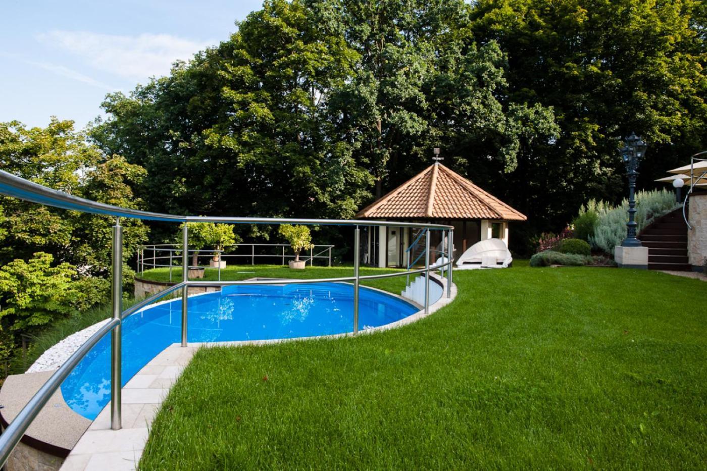 Villa Via Lapis - Panoramablick Ueber Dresden - Garten - Pool - Sauna - Luxus Exterior photo