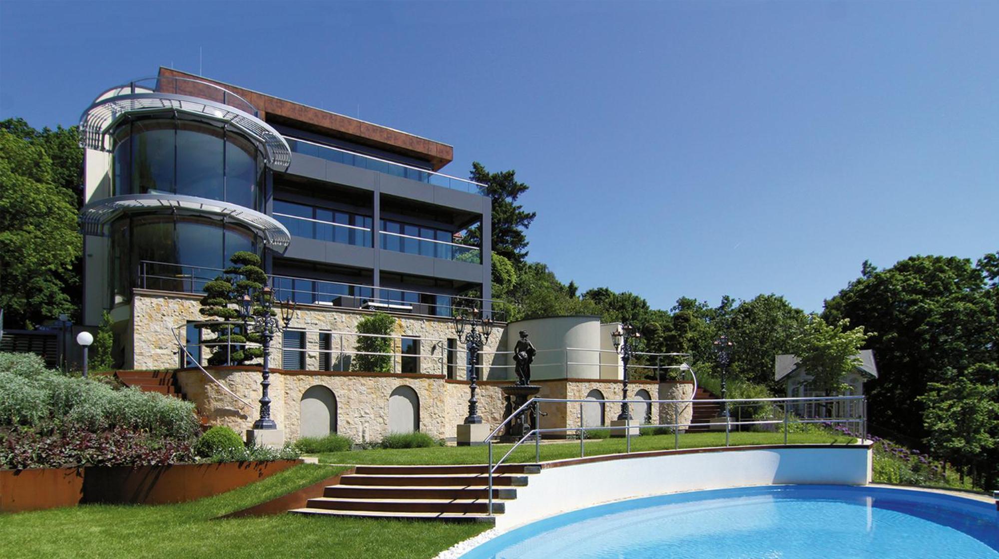 Villa Via Lapis - Panoramablick Ueber Dresden - Garten - Pool - Sauna - Luxus Exterior photo